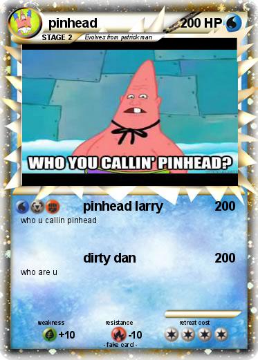 Pokemon pinhead
