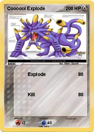 Pokemon Coooool Explode