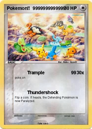 Pokemon Pokemon!!  9999999999999