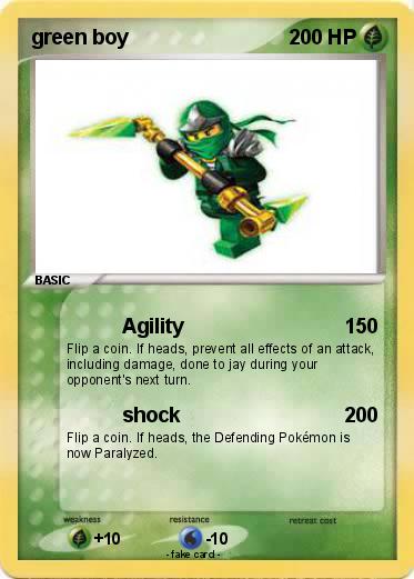 Pokemon green boy