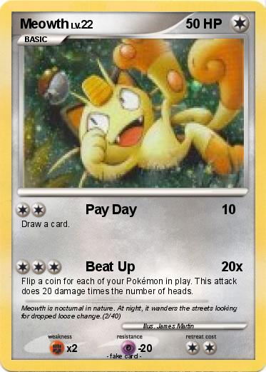 Pokemon Meowth