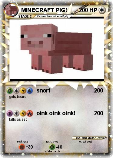 Pokemon MINECRAFT PIG!