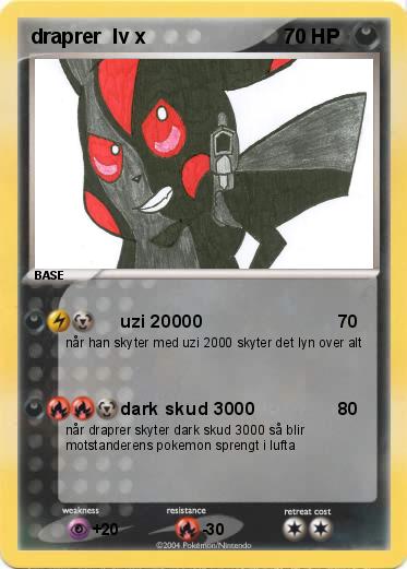 Pokemon draprer  lv x