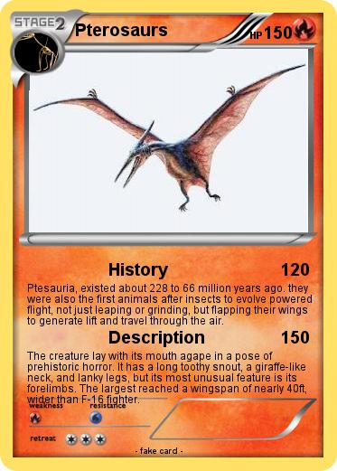 Pokemon Pterosaurs