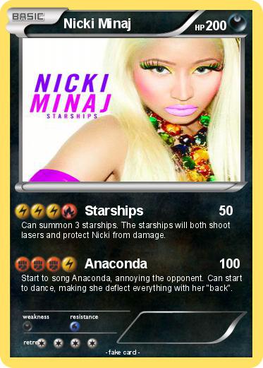 Pokemon Nicki Minaj