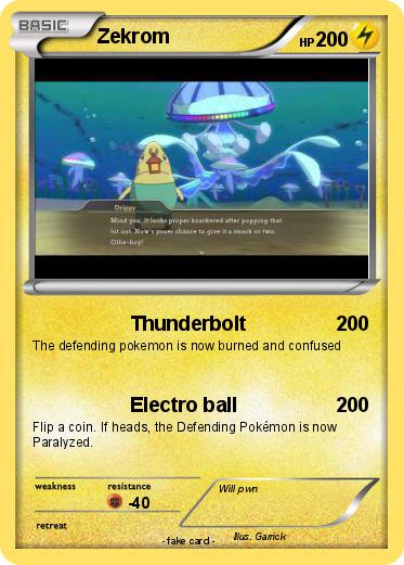 Pokemon Zekrom