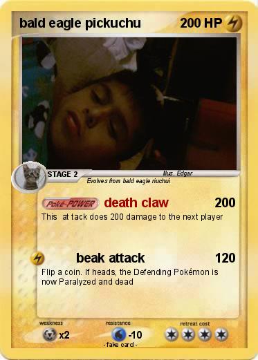 Pokemon bald eagle pickuchu