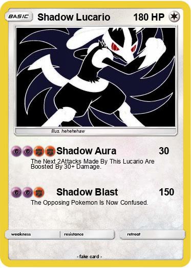 Pokemon Shadow Lucario