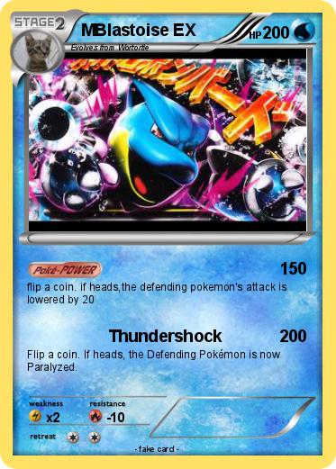 Pokemon MBlastoise EX