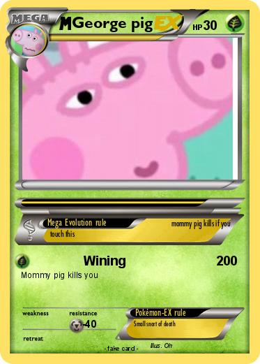 Pokemon George pig