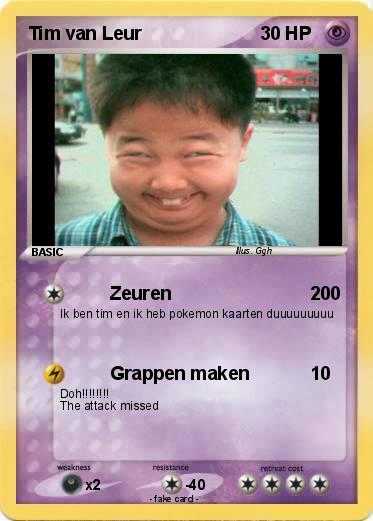 Pokemon Tim van Leur