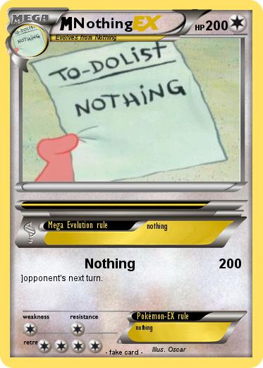 Pokemon Nothing