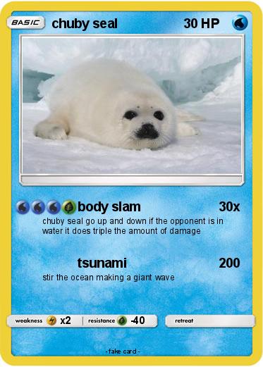 Pokemon chuby seal