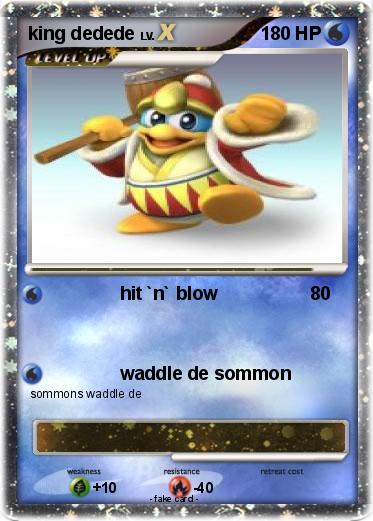 Pokemon king dedede