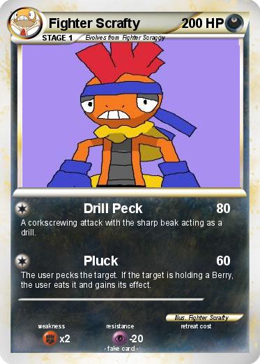 Pokemon Fighter Scrafty