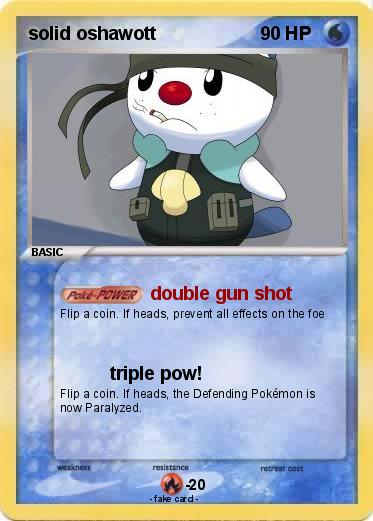 Pokemon solid oshawott