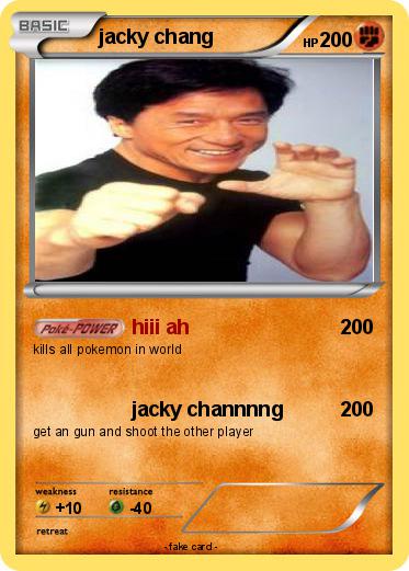 Pokemon jacky chang