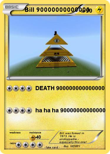 Pokemon Bill 90000000000000