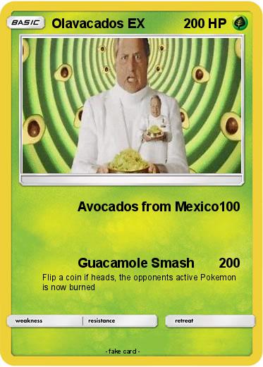 Pokemon Olavacados EX