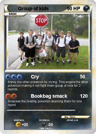 Pokemon Group of kids