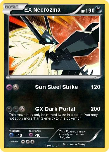 Pokemon EX Necrozma