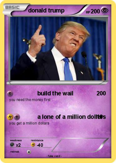 Pokemon donald trump