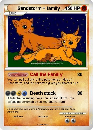 Pokemon Sandstorm + family