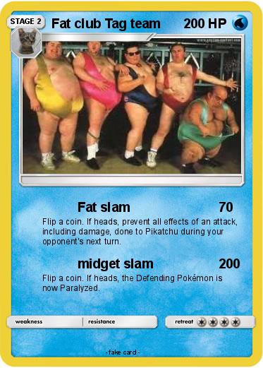 Pokemon Fat club Tag team