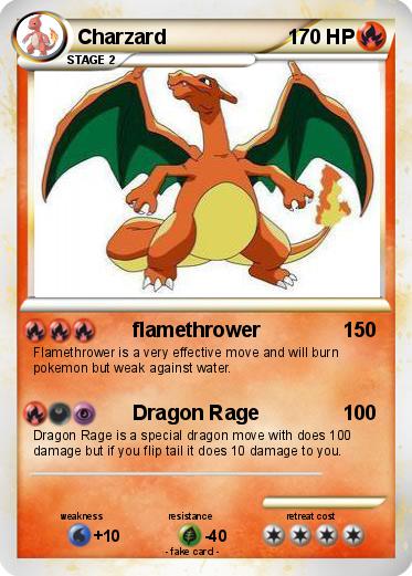 Pokemon Charzard