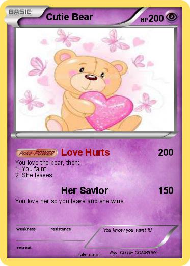 Pokemon Cutie Bear