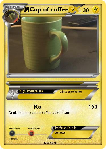 Pokemon Cup of coffee