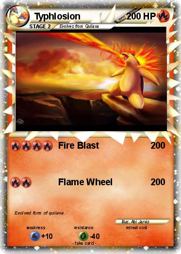 Pokemon Typhlosion