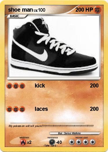 Pokemon shoe man