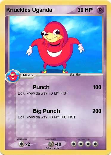 Pokemon Knuckles Uganda