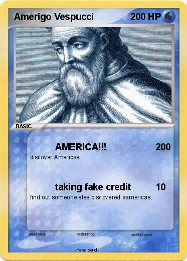 Pokemon Amerigo Vespucci