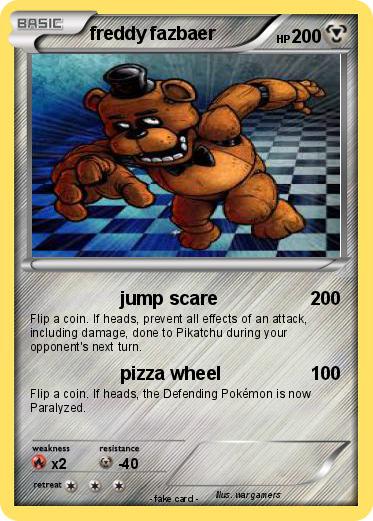 Pokemon freddy fazbaer