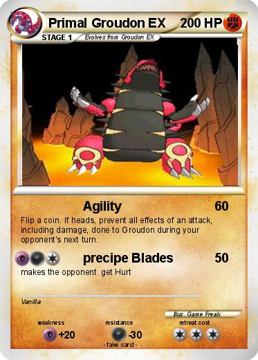 Pokemon Primal Groudon EX