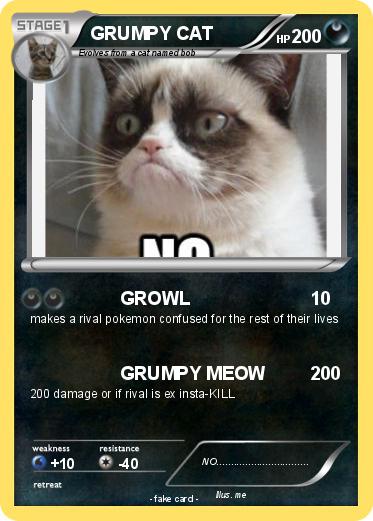 Pokemon GRUMPY CAT