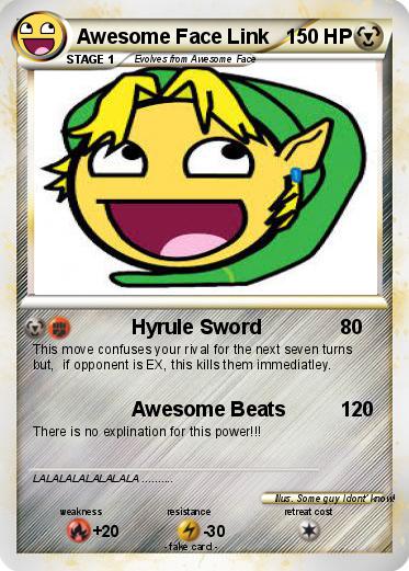 Pokemon Awesome Face Link