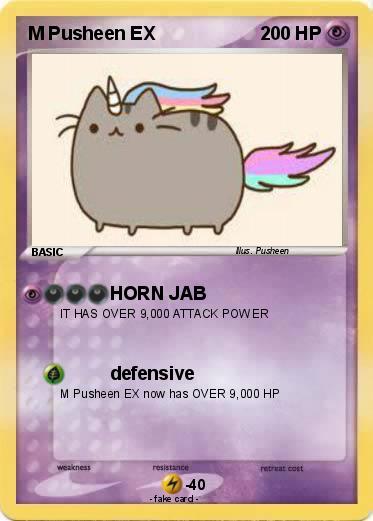 Pokemon M Pusheen EX