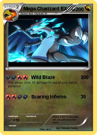 Pokemon Mega Charizard EX