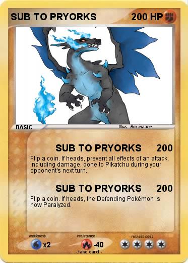 Pokemon SUB TO PRYORKS