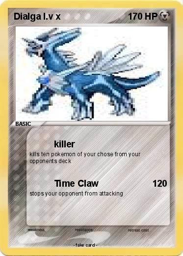Pokemon Dialga l.v x