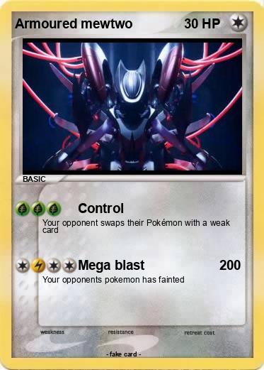 Pokemon Armoured mewtwo