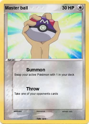 Pokemon Master ball