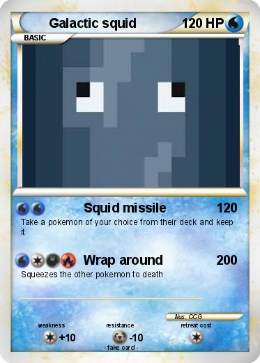 Pokemon Galactic squid