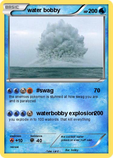 Pokemon water bobby