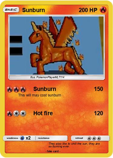 Pokemon Sunburn