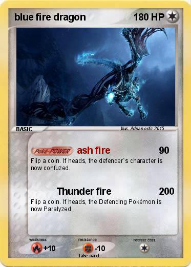 Pokemon blue fire dragon