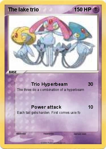 Pokemon The lake trio